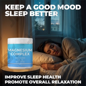 JBY OEM/ODM Fabrication de produits de marque privée Fournisseur de poudre de magnésium apaisante Aide à la relaxation du corps et des sentiments Compléments nutritionnels sportifs - Product Image 3