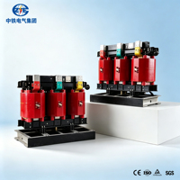 Transformator Daya Tipe Kering Resin Cor Tiga Fasa 11kv Rendah Kebisingan Stabil untuk Peralatan Listrik Gardu Induk Industri