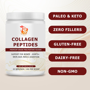 OEM ODM Free Grass Fed Multi Collagen Peptides Powder Drink with <b>Protein</b> Hydrolyzed Bovine Collagen Support for Bones - Product Image 3