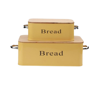 Recipiente de almacenamiento de estaño de Metal galvanizado Air Tight Sugar Coffee Tea Biscuit Pan Takeaway Food Container - Product Image 4