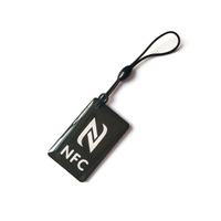 Llavero RFID Epoxi Multicolor Personalizado con Logotipo Tk4100 de 125kHz, Resistente al Agua, Protocolo ISO11784/5, Distancia de Lectura de 2-5cm
