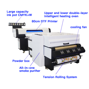 Impresora DTF Innovadora Revolution Roll-to-Roll, Soluciones Multifuncionales de Inyección de Tinta con Tinta de Pigmento, Nueva, con 1 Año de Garantía - Product Image 2