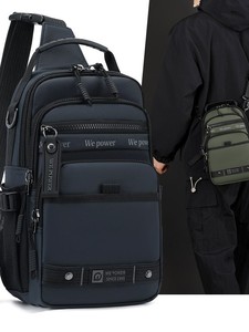 Bolso bandolera deportivo informal de gran capacidad para hombre, de tela Oxford, impermeable, ligero, para exteriores. - Product Image 6