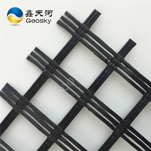 CE Certified Taian Biaxial Polyester Knitting <strong>Machine</strong> Customized Warp Knitted <strong>Geogrids</strong> Reinforcement for Old Asphalt Concrete - Product Image 3