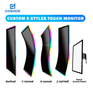 Écrans LCD LED à cadre ouvert avec écran tactile capacitif 27'' 32'' 43'' 49'' 55'' Écran incurvé pour jeux en ligne 43 pouces C - Product Image 4