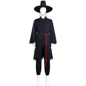 Disfraz de Jinu de Saja Boys, Disfraces de Cazadores de Demonios, Nuevo Cosplay de Anime para Halloween, Trajes Negros con Sombrero, Pantalones y Abrigo para Adultos y Niños - Product Image 5
