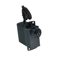 Бесщеточный сервопривод KPower HB150T 12В с ультравысоким крутящим моментом 150 кг/15 Нм, стальной редуктор, корпус из ЧПУ, для крупномасштабных промышленных роботов и манипуляторов
