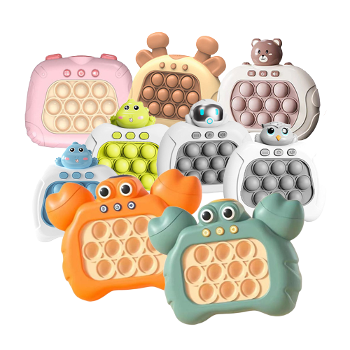 Игровая консоль с быстрыми пузырьками для снятия стресса, сжимаемые игрушки-a-родинки, игрушки-антистресс для детей, обучающая игрушка