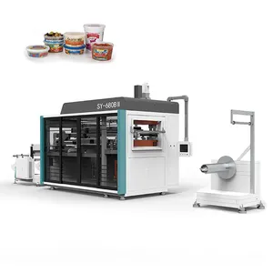 Automatic Disposable Pp Ps Plastic Cup Thermoforming Machine Ice Cream Cup Making Machine