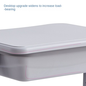 SONGYE Primary Middle School Students' Height Adjustable Modern Steel Plastic Desks <b>Chairs</b> Classroom Home <b>Study</b> Commercial Grade - Product Image 2