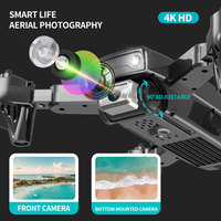 Drone S173 Baru 4K Profesional Kamera HD Ganda Wifi Drone Lipat RC Quadcopter FPV Kualitas Terbaik Drone RC Helikopter Hadiah