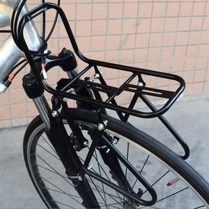 Support <span class=keywords><strong>avant</strong></span> de vélo, charge de 15KG, étagère à bagages de vélo, support de sacoches, accessoires de cyclisme en plein air - Product Image 6