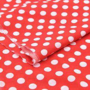 Patrón personalizado lunares impresión tela de gasa <span class=keywords><strong>por</strong></span> metros punto impreso moda tela de gasa para el vestido - Product Image 1