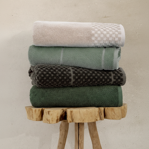 Serviette de bain à main en coton turc Jacquard Design fait main exquis pour une expérience de bain de luxe - Product Image 1