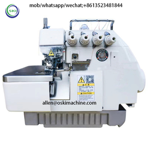 Hochgeschwindigkeits-747-Overlock-Industrienähmaschine Gebrauchte Nähmaschine für T-Shirts - Product Image 4
