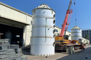 Torre de Purificación de H2S, Sistema de Limpieza de Depurador de Laboratorio Húmedo, Depurador de Ácido, Sistema de Control de Contaminación del Aire, Depurador de Gases Ácidos - Product Image 3