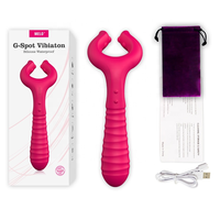 Silikon-Penis-Vibrationsclip 10-Gang APP-Fernbedienung Anal-Butt-Plug-Massagegerät Erwachsenen-Nippel-Massage Sexspielzeug