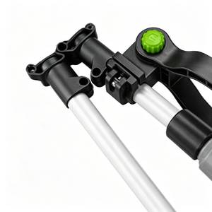 VERTAK-A 20V Tondeuse à gazon pliable, débroussailleuse, <span class=keywords><strong>coupe</strong></span>-bordures, désherbeuse électrique sans fil avec roue - Product Image 4