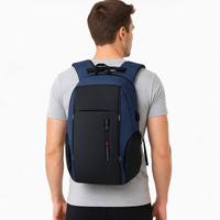 Mochila Antirrobo para Portátil con Puerto USB, Mochila de Viaje con Puerto USB, Reflectante, con Múltiples Bolsillos, para la Escuela, Trabajo, Uso Diario, Venta al por Mayor