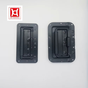 HD kẽm mạ sắt kim loại chuyến bay trường hợp phần cứng phụ kiện hộp công cụ bướm chốt ổ khóa các bộ phận carton - Product Image 4