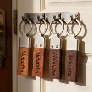 Porte-clés en <span class=keywords><strong>bois</strong></span> vierge <span class=keywords><strong>pas</strong></span> <span class=keywords><strong>cher</strong></span>, porte-clés de mariage en <span class=keywords><strong>bois</strong></span> écologique, porte-clés en <span class=keywords><strong>bois</strong></span> et métal personnalisé, cadeaux promotionnels - Product Image 1