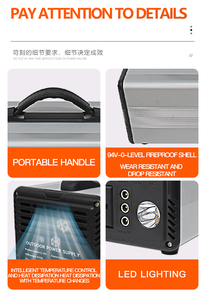Station d'<span class=keywords><strong>alimentation</strong></span> portable 200W, générateur solaire, batterie externe, <span class=keywords><strong>alimentation</strong></span> <span class=keywords><strong>de</strong></span> <span class=keywords><strong>secours</strong></span>, énergie portable - Product Image 2
