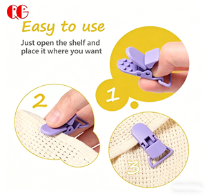 Attache-sucette bébé crocodile 25 mm, clip multi-usage pour cache-allaitement, couleurs et tailles personnalisées - Product Image 4