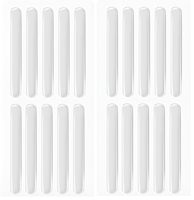 Protector de Puerta de Armario en Tira Larga, Adhesivo Transparente de Silicona, Amortiguador de Sonido, Anticolisión para Muebles, Cajones, Mesas de Vidrio