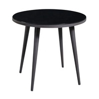 Ensemble de table et chaises de jardin en aluminium et corde, luxueux, durable et confortable, pour hôtel, cour et terrasse.