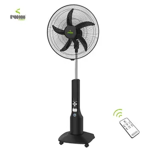 Iwin Có Thể Sạc Lại 16/18-Inch Năng Lượng Mặt Trời Bảng Điều Khiển Đứng Fan Đối Với Trang Chủ Sử Dụng Năng Lượng Mặt Trời Powered Fan Với Năng Lượng Mặt Trời Bảng Điều Khiển