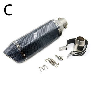 Silencieux d'échappement modifié CBR150 Pit Bike CNC Escape Moto pour silencieux d'échappement CB150R CB1000R Z1000 <span class=keywords><strong>TWIN</strong></span> - Product Image 3