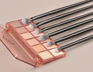 Bộ cọ trang điểm phấn phủ, phấn mắt Daily Queen 19 chiếc, bộ sưu tập Sephora, màu đen bóng, cán nhẹ, chất lượng cao cấp - Product Image 4