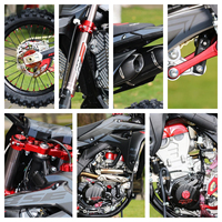 Moto tout-terrain à essence 4 temps 200-400CC, Dirtbike M4 NC250RS, refroidissement par eau, haute puissance, édition usine, moto de course