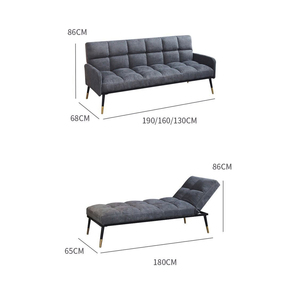 <span class=keywords><strong>Canapé</strong></span> TV en velours pour salon, salon, pièce de designer - Product Image 5