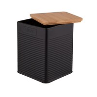 Ensembles de boîtes métalliques pour la cuisine, ensemble de contenants pour café, thé, sucre, boîtes de rangement pour la cuisine, décoration