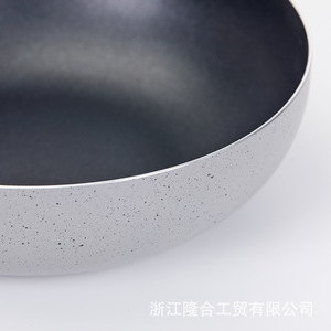 Non-Stick Frying Pan With Lid 28Cm Aluminum Cookware Set For Household Use - Product Image 3