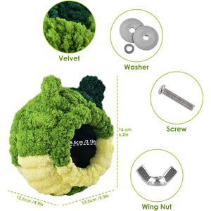 Premium caldo nido di uccello Conure casa da riproduzione nido di uccelli per pappagallo coccole capanna per piccioncini canarino fringuello letto forniture per uccelli - Product Image 5