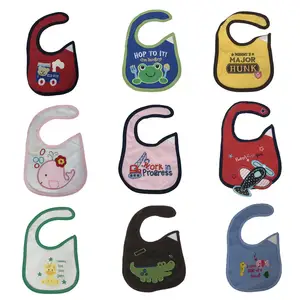 100% Cotton Baby Bib Best Price Custom 100% Cotton Waterproof Baby Bib Feeding Wholesale Cotton Baby Bib