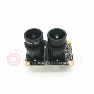 Face detection Free Driver 1080P 3.6MM Dual Lens Night Vision Usb 2.0 Camera Module for Robot vision 3D Stereo