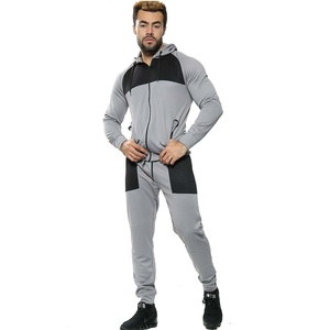 PIHA SPORTS 2026 Sudadera con Capucha y Cremallera para Hombre, Invierno, Color Sólido, Estilo Casual Deportivo, Corte Regular, Poliéster/Algodón, 2 en 1, Forro Polar - Product Image 1