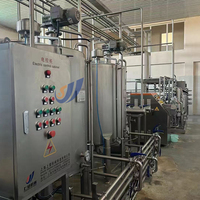 Ligne de production entièrement automatique de liquide d'œuf entier / jaune d'œuf / blanc d'œuf, solution clé en main incluant le cassage des œufs et la stérilisation