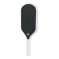 Raquette de pickleball en fibre de carbone avec fil de titane pressé à chaud, finition mate texturée, calibre 16, qualité compétition, 230g