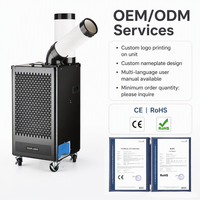 HARGA Pabrik 2.7kw 9200BTU 9000BTU AC Portabel Industri Pendingin Udara 220V Pendingin Ruangan Industri untuk Pabrik Bengkel