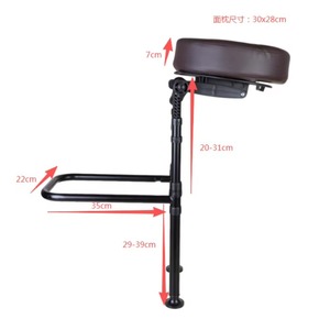 Bed Rails for Elderly Adults Safety Bed Assist Rail Dual Grab Bars Fall Prevention Bed Side Rails Seniors Handicap 33x6x43cm - Product Image 5