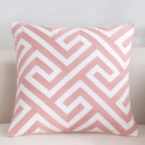 Di alta Qualità Rosa Rimessa Laterale <span class=keywords><strong>Federe</strong></span> <span class=keywords><strong>Per</strong></span> Sedia Da Ufficio Decorativo Caso Della Copertura Del Cuscino Del Cotone - Product Image 5