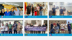 George Group Custom Modern Freestanding Bathroom Vanity Set High-End Lacquer Door <strong>Panel</strong> <strong>MDF</strong> Professional <strong>Bath</strong> Vanity Cabinet - Product Image 6