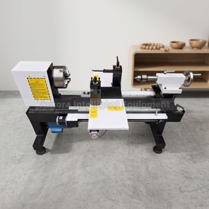 Mini Torno CNC para <span class=keywords><strong>Madera</strong></span>, Diámetro <span class=keywords><strong>de</strong></span> Procesamiento <span class=keywords><strong>de</strong></span> 500 mm, para la Fabricación <span class=keywords><strong>de</strong></span> Cuentas <span class=keywords><strong>de</strong></span> Buda, Rosarios, Pulseras, Tazas y Artesanías en <span class=keywords><strong>Madera</strong></span> - Product Image 1
