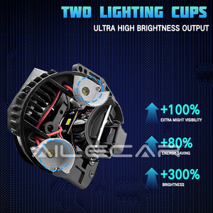 New 12V bi Led Laser ống kính máy chiếu đèn pha ánh sáng chính cho phổ xe-ailecar <span class=keywords><strong>ls30</strong></span> - Product Image 4