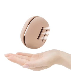 Silicone Washable Make-Up <b>Puff</b> for Carrying Box & Makeup Sponge Case Powder Container - Product Image 3