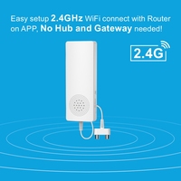 Tuya WiFi capteur de fuite d'eau intelligent alarme de fuite de liquide détecteur de niveau de débordement Protection contre les inondations Smart Life APP télécommande